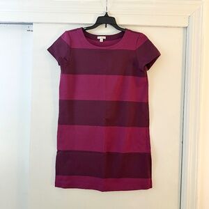 GAP Striped Purple Shift Dress